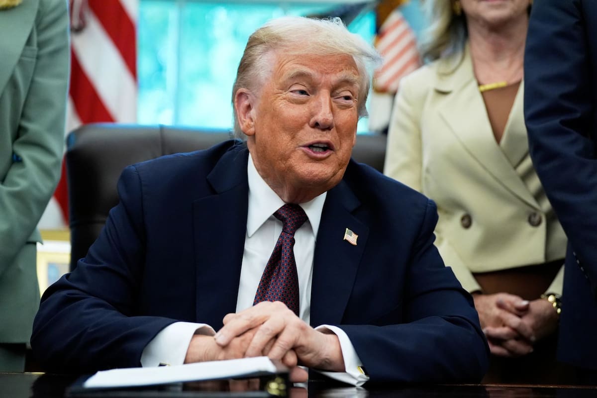 El presidente de Estados Unidos, Donald Trump, publicó una carta dirigida a los nuevos ciudadanos americanos