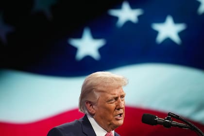 El presidente de Estados Unidos, Donald Trump
(AP Foto/Mark Schiefelbein)