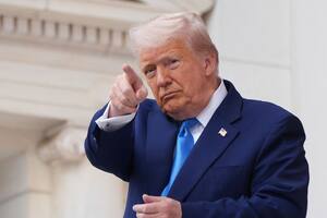El presidente de Estados Unidos, Donald Trump, en la Casa Blanca