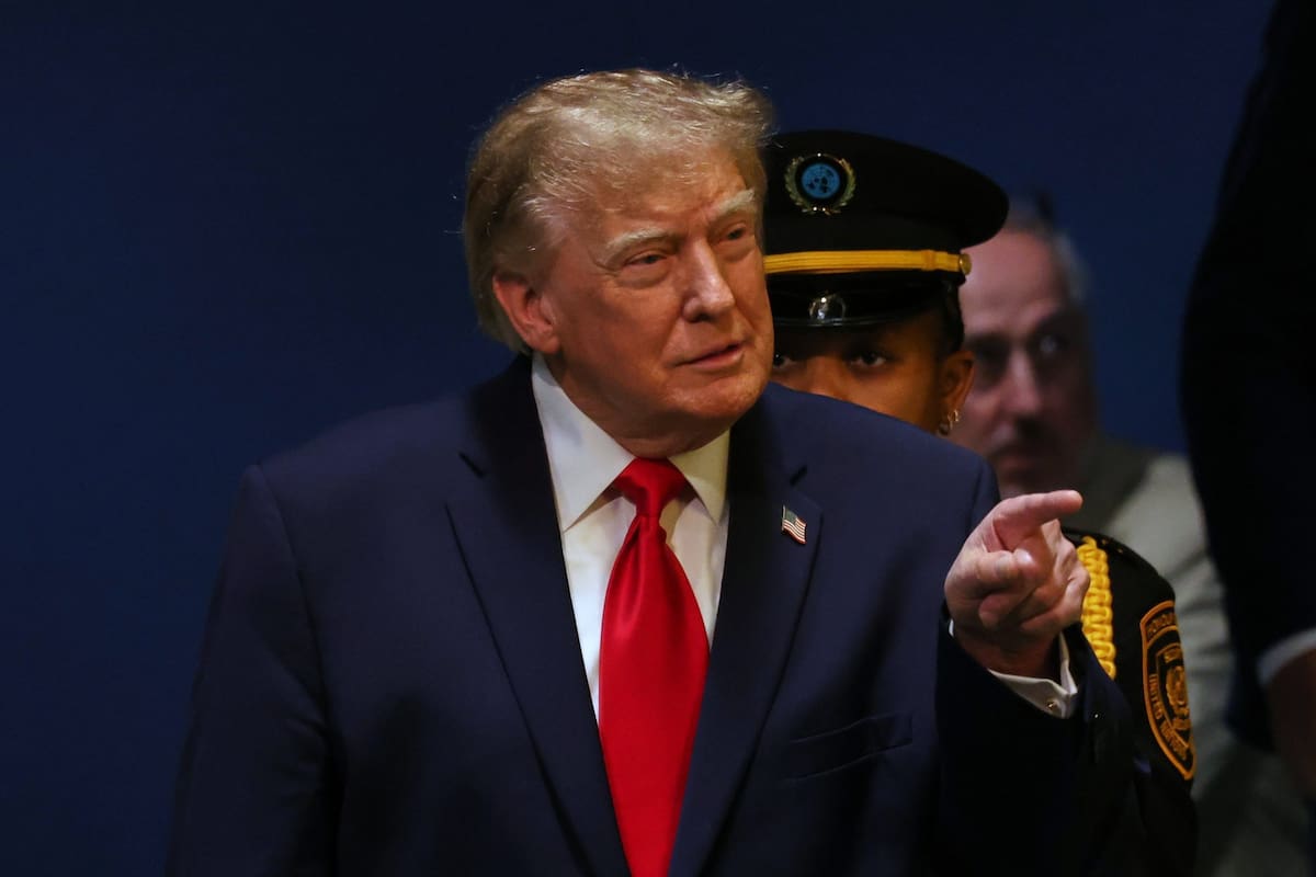 El presidente de Estados Unidos, Donald Trump, en la sede de Naciones Unidos en Nueva York