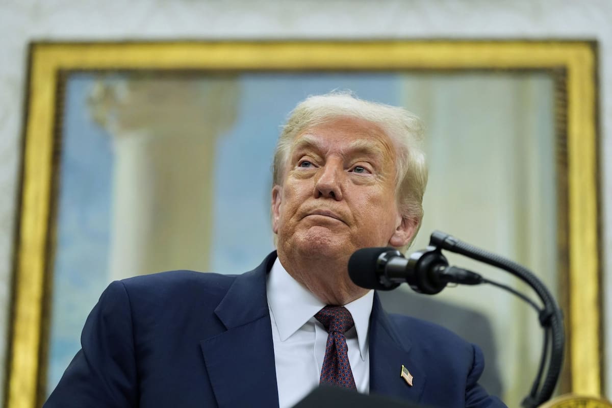 El presidente de Estados Unidos, Donald Trump, ideó un plan para retener a migrantes con fines de deportación en bases militares