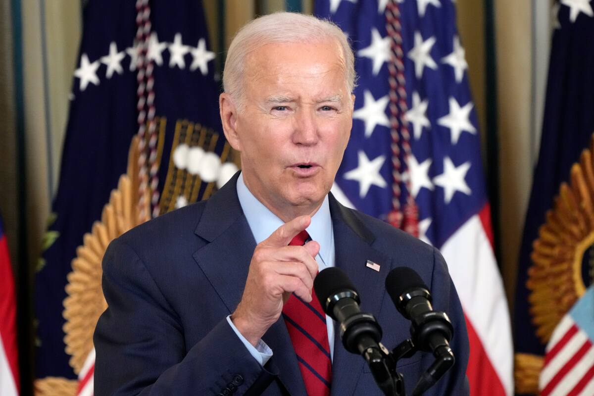 El presidente de Estados Unidos, Joe Biden