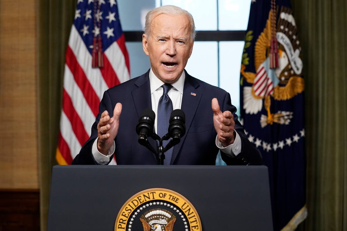 El presidente de Estados Unidos, Joe Biden, anunció que se postulará nuevamente