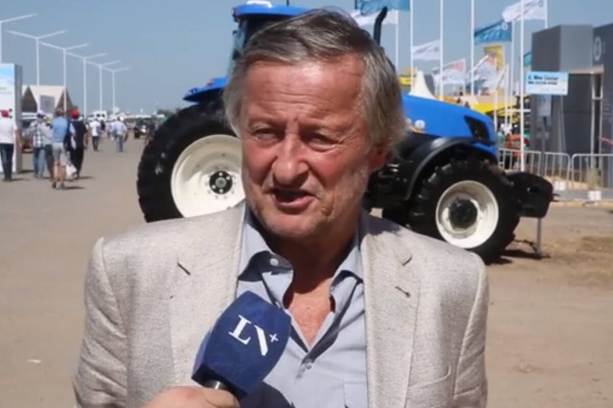 El presidente de Fíat en Argentina visito la feria Expoagro