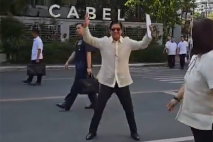 El presidente de Filipinas, Ferdinand Marcos Jr., se mostró en buen estado de salud.