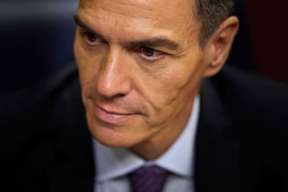 El presidente de gobierno de España Pedro Sánchez en Madrid, el 9 de julio del 2025. (AP foto/Bernat