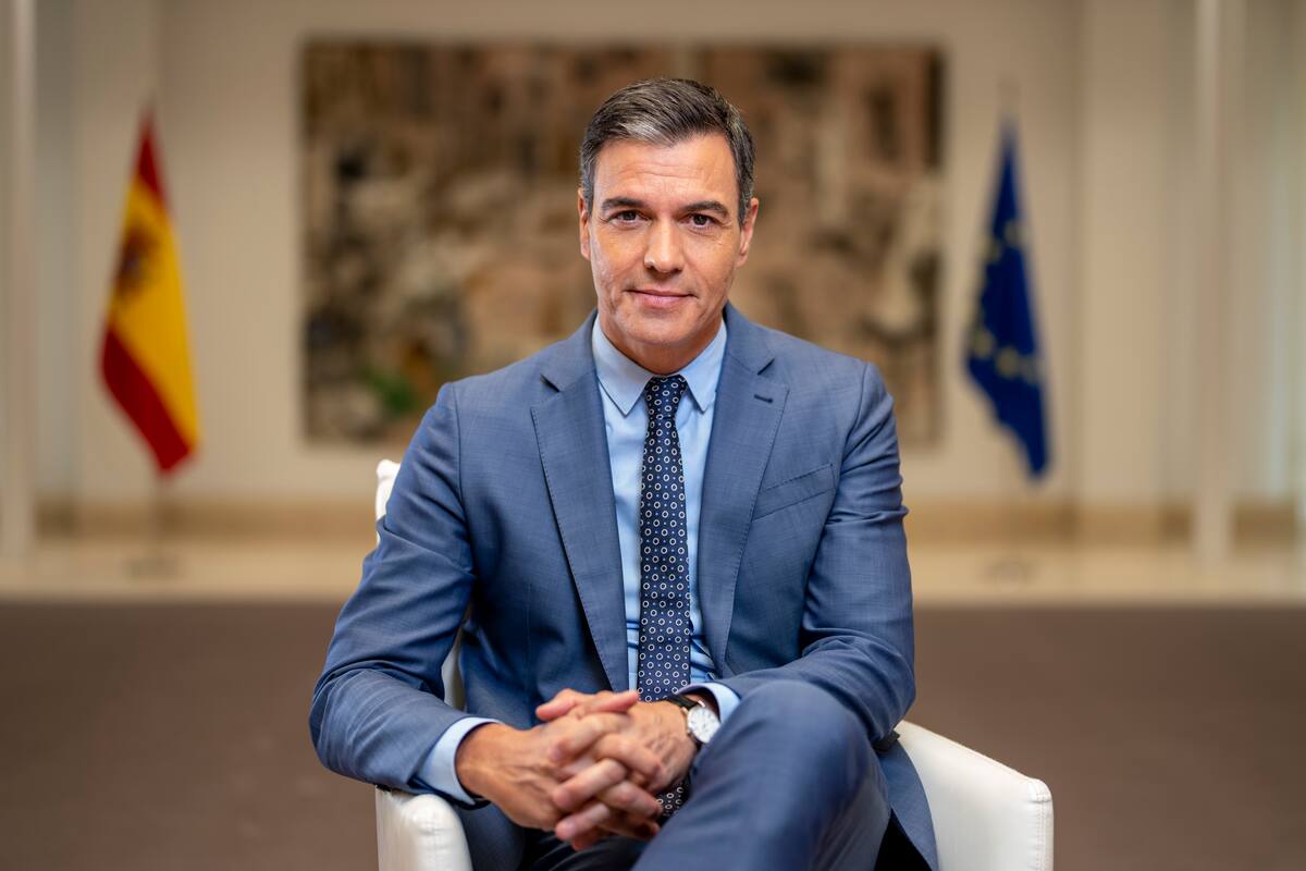 El presidente de gobierno español, Pedro Sánchez