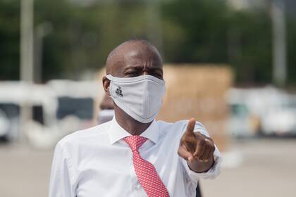 El presidente de Haití Jovenel Moise