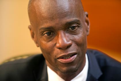El presidente de Haití, Jovenel Moïse, en una entrevista en su casa en un barrio de Puerto Príncipe, Haití, el 7 de febrero de 2020