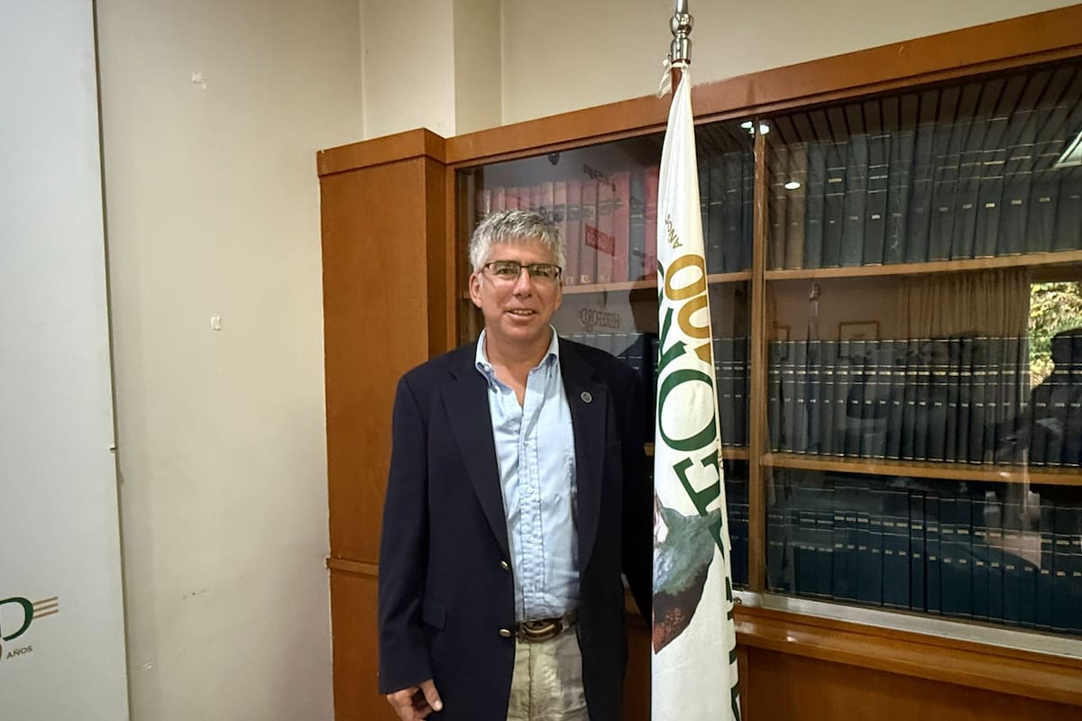 El presidente de Hereford, Alejandro de La Tour (h)