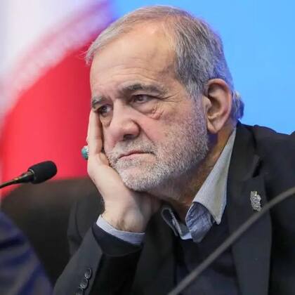 El presidente de Irán, Masoud Pezeshkian