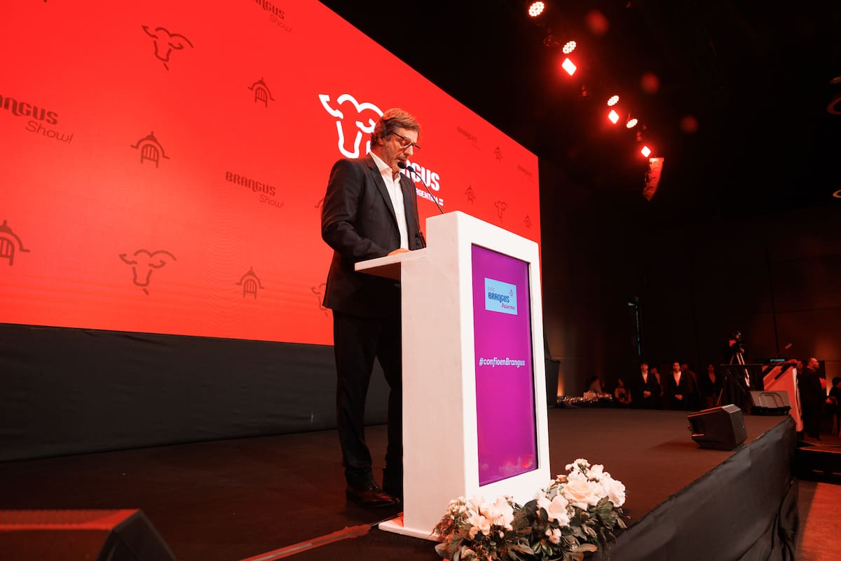 El presidente de la AAB, Mauricio Groppo, destacó el nivel alcanzado por la raza durante la exposición y el trabajo de quienes participaron de la muestra