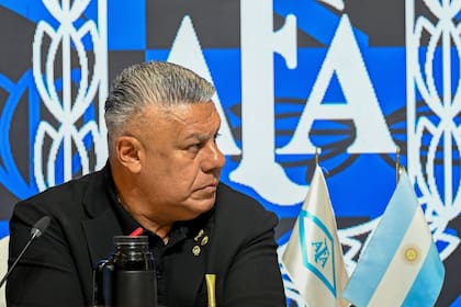 El presidente de la AFA, Claudio Tapia, está en la mira de la Justicia tras una denuncia del Gobierno nacional de Javier Milei