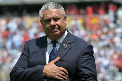 El presidente de la Asociación Argentina del Fútbol (AFA), Claudio "Chiqui" Tapia