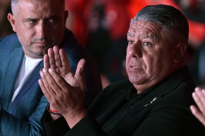 El presidente de la Asociación del Fútbol Argentino (AFA), Claudio Chiqui Tapia