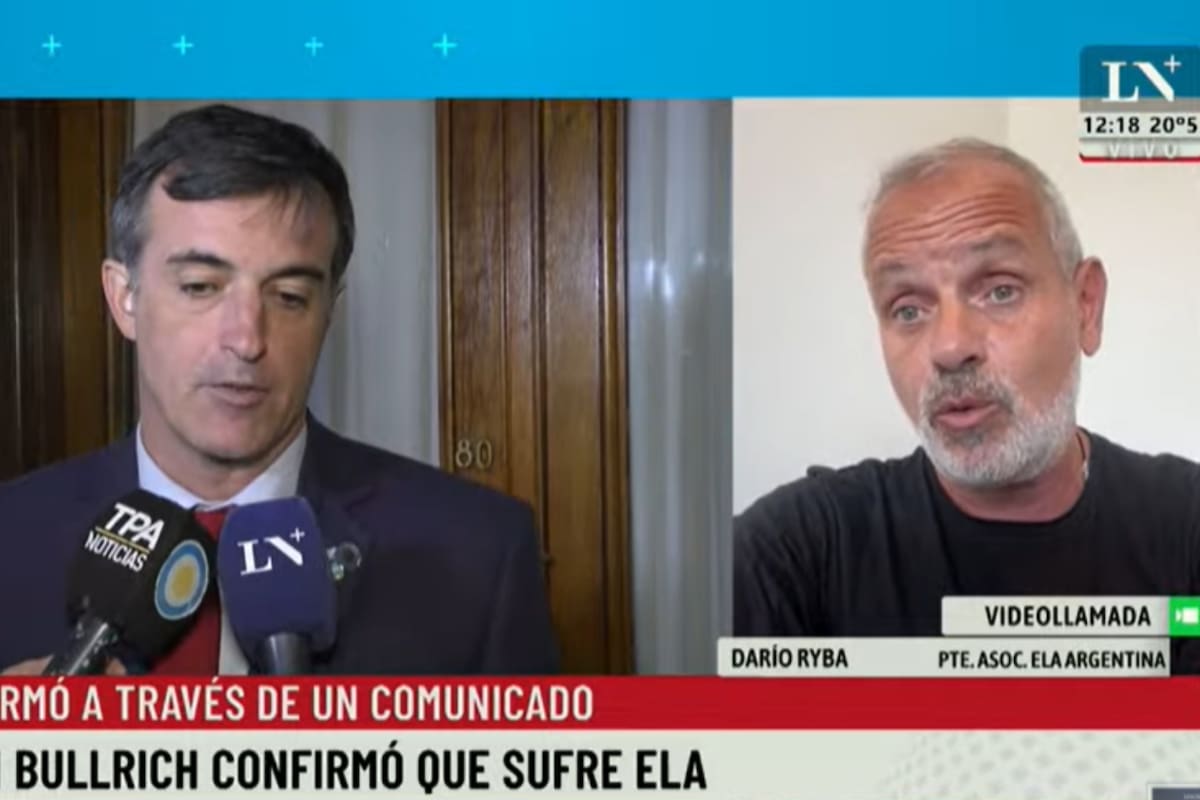 El presidente de la Asociación ELA Argentina habló sobre la Esclerosis Lateral Amiotrófica, la enfermedad que padece el senador Esteban Bullrich