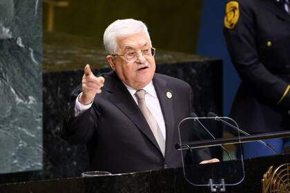El presidente de la Autoridad Palestina, Mahmud Abbas