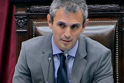 El presidente de la Cámara de Diputados, Martín Menem