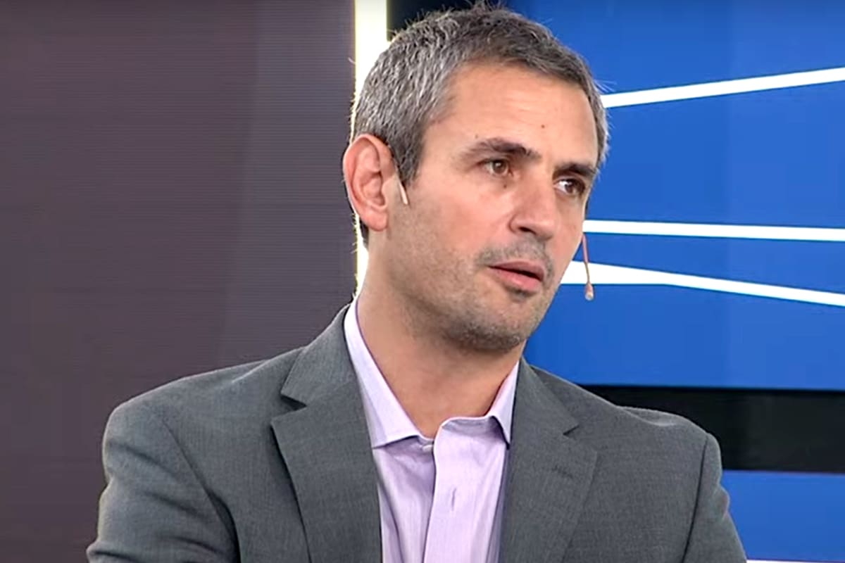 El presidente de la Cámara de Diputados, Martín Menem, durante su paso por La Cornisa (LN+).