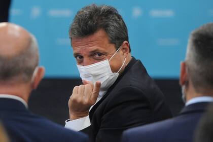 El presidente de la Cámara de Diputados, Sergio Massa