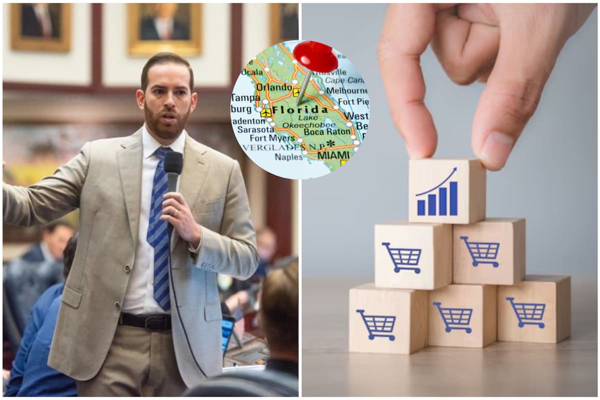 El presidente de la Cámara de Representantes de Florida, Daniel Pérez, anunció un plan fiscal que busca reducir de manera permanente el impuesto sobre las ventas en el estado