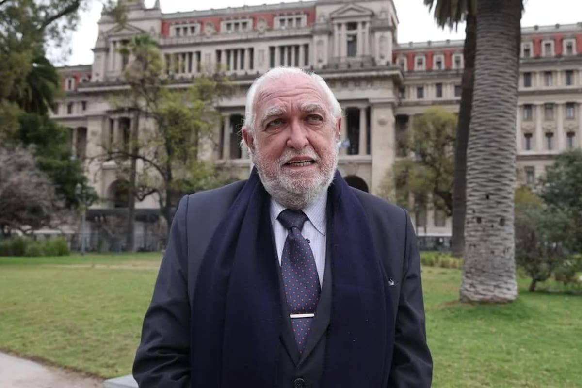 El presidente de la Colegio Público de la Abogacía, Ricardo Gil Lavedra