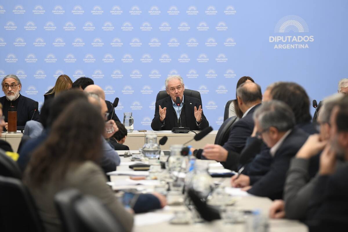 El presidente de la Comisión de Agricultura de la Cámara de Diputados, Atilio Benedetti, encabezó la reunión por el INTA