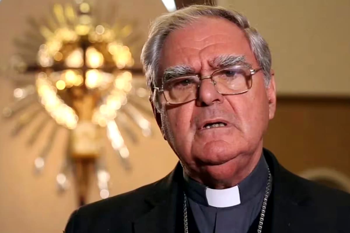 El presidente de la Conferencia Episcopal Argentina (CEA) y obispo de San Isidro, Oscar Ojea