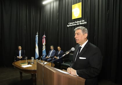 El presidente de la Corte Horacio Rosatti, quien también preside el Consejo de la Magistratura