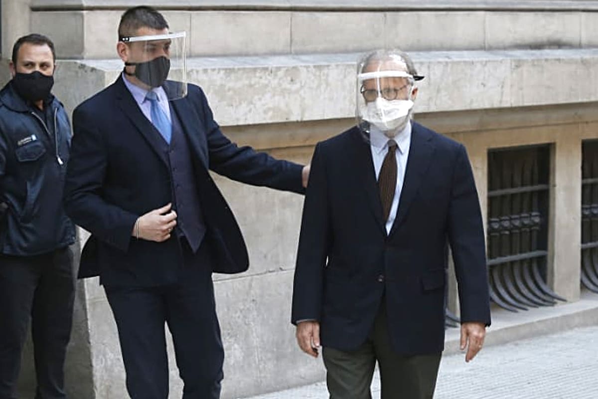 El presidente de la Corte Suprema, Carlos Rosenkrantz, rechazó las acusaciones que presentó contra él el kirchnerismo y dijo que hay una campaña "persistente" en su contra