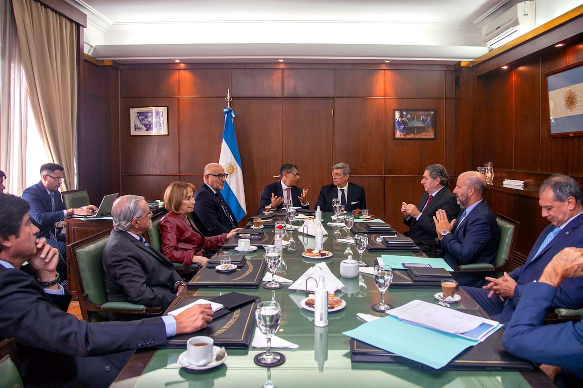 El presidente de la Corte Suprema, Horacio Rosatti, se reunió con los jueces de la cámara de Casación Penal