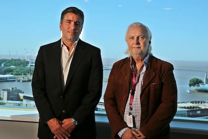 Fernando Maggi, Gerente de ONE, junto a Patrick Campbell, Presidente de la compañía