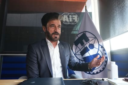 El presidente de la FIA, Mohammed Ben Sulayem (AP Foto/Luca Bruno)