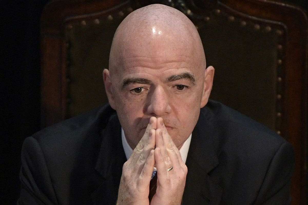 El presidente de la FIFA, Gianni Infantino