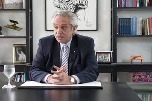 El presidente de la Nación dio una de sus últimas entrevistas antes de dejar la Casa Rosada.