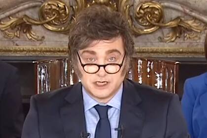 El presidente de la Nación, Javier Milei