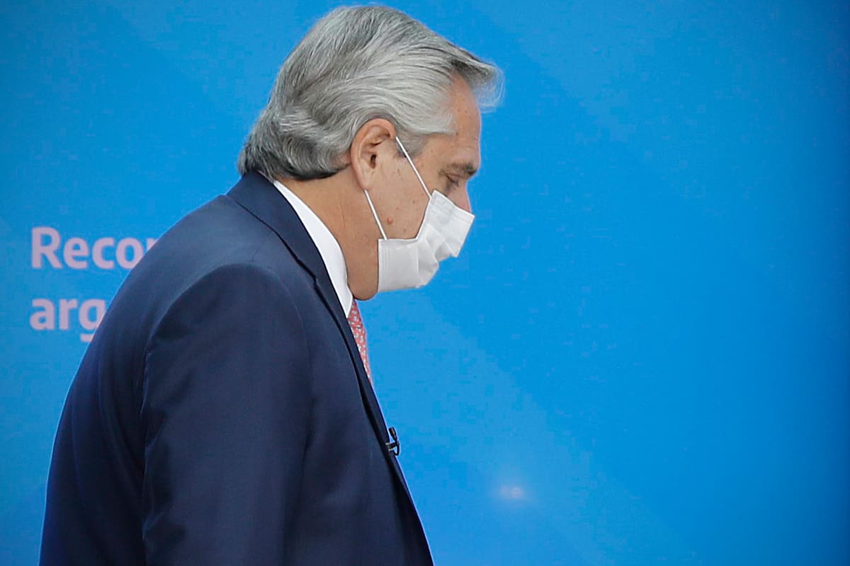 El presidente de la Nación se contradijo por su ministro, ayer por la noche