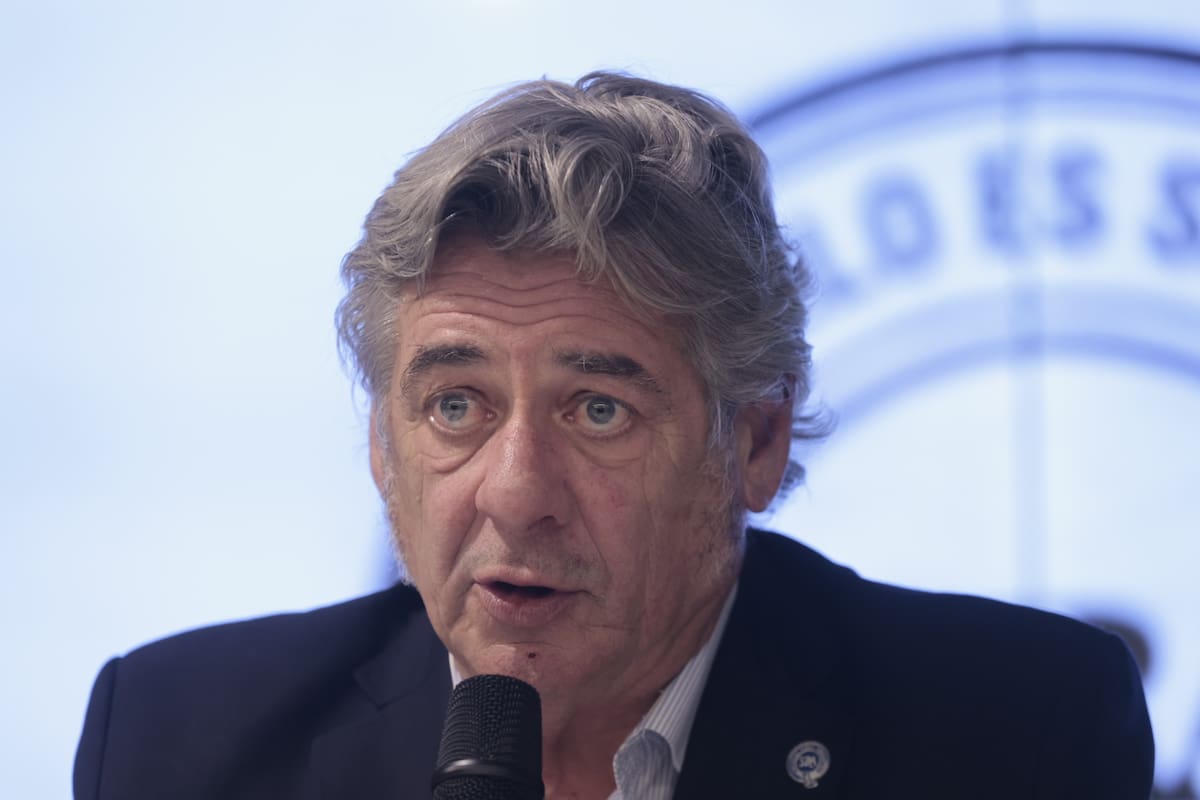El presidente de la Sociedad Rural Argentina, Nicolás Pino
