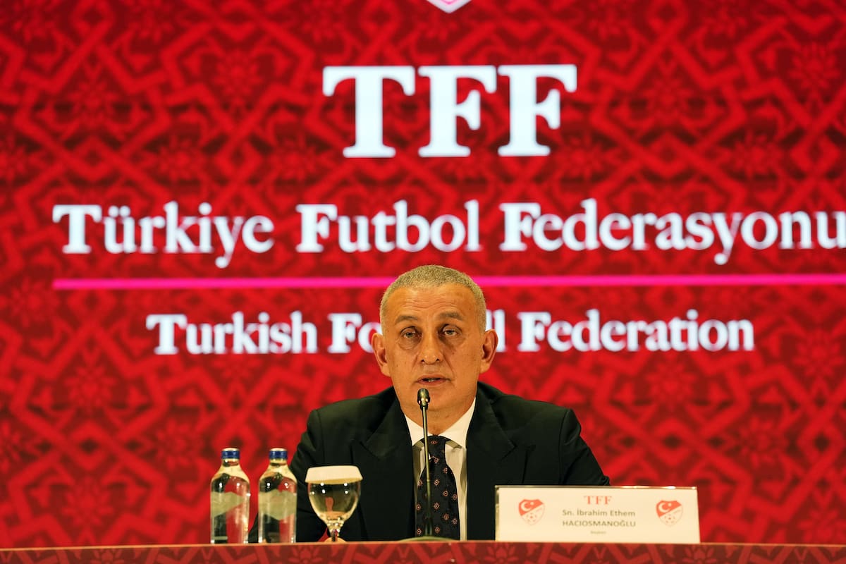 El presidente de la TFF, Ibrahim Haciosmanoglu