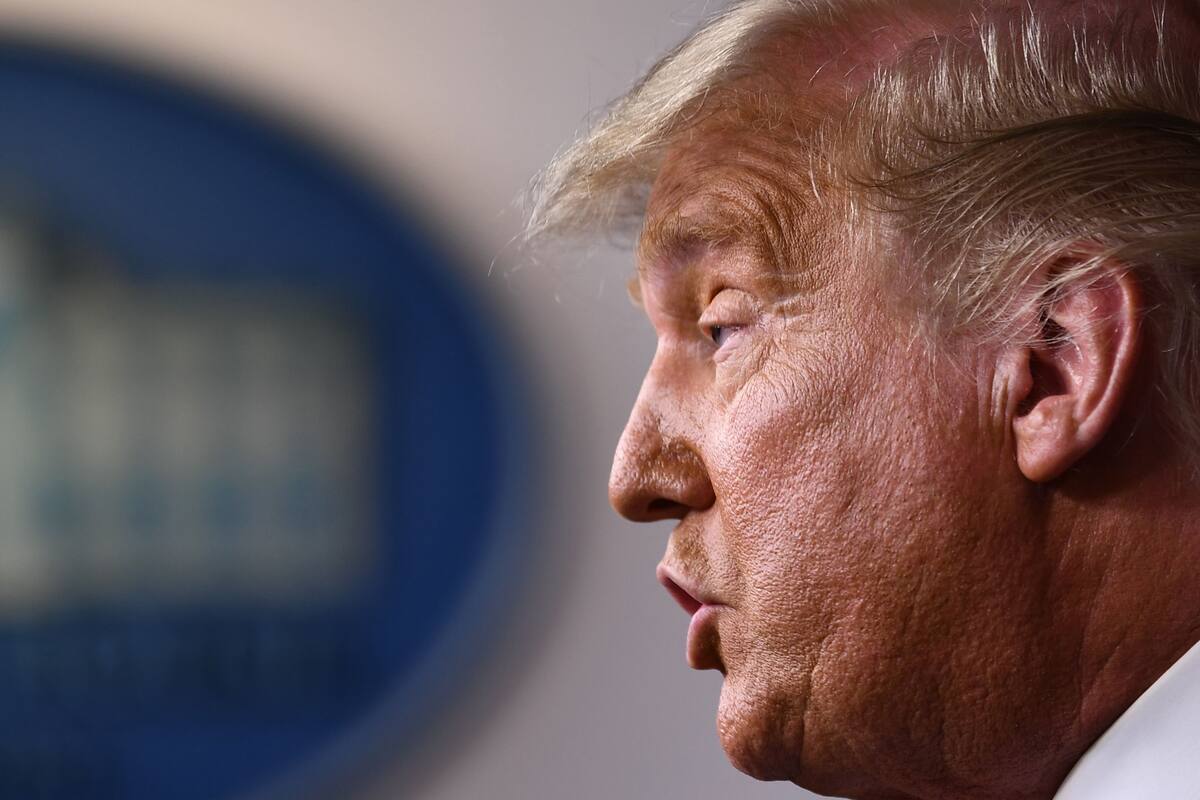 El presidente de los Estados Unidos sostuvo que "pasaron cosas malas" en el interior de las salas de recuento