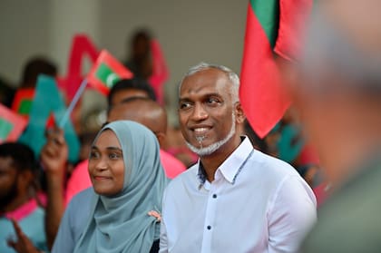 El presidente de Maldivas, Mohamed Muizzu.