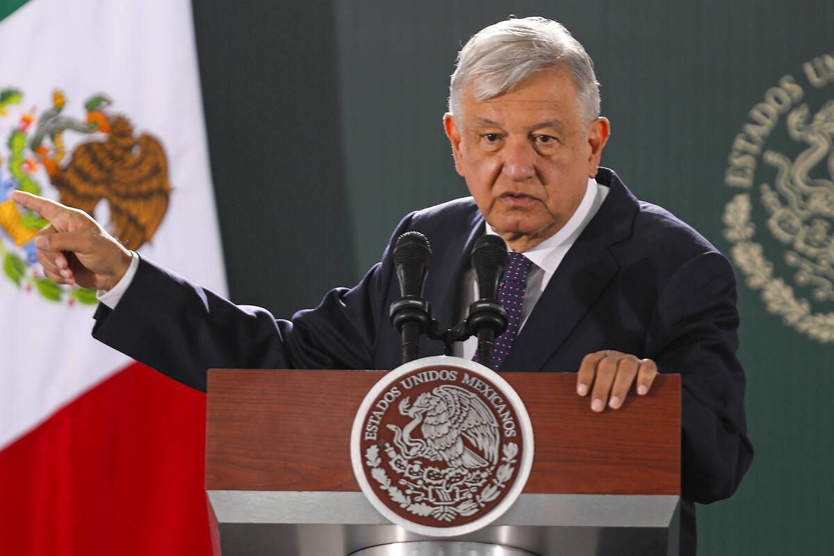 El presidente de México Andrés Manuel López Obrador
