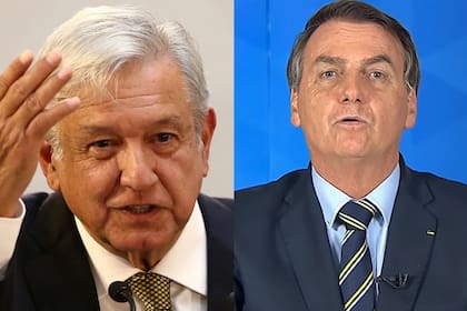 El presidente de México, Andrés Manuel López Obrador, y el de Brasil, Jair Bolsonaro evitaron hablar sobre el triunfo de Joe Biden