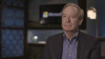 El presidente de Microsoft, Brad Smith, hizo estos comentarios en el programa Panorama de la BBC