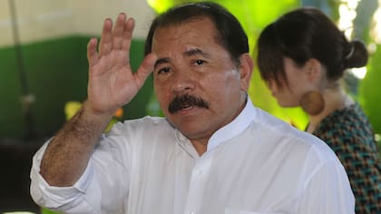 El presidente de Nicaragua, Daniel Ortega, antes de ser reelecto en 2011