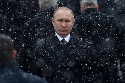 El presidente de Rusia, Vladimir Putin estuvo también en Crimea, en el aniversario de su anexión