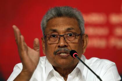 El presidente de Sri Lanka, Gotabaya Rajapaksa.