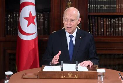 El presidente de Túnez, Kais Saied