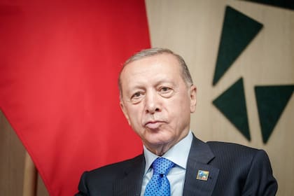 El presidente de Turquía, Recep Tayyip Erdogan, en una cumbre de la OTAN.