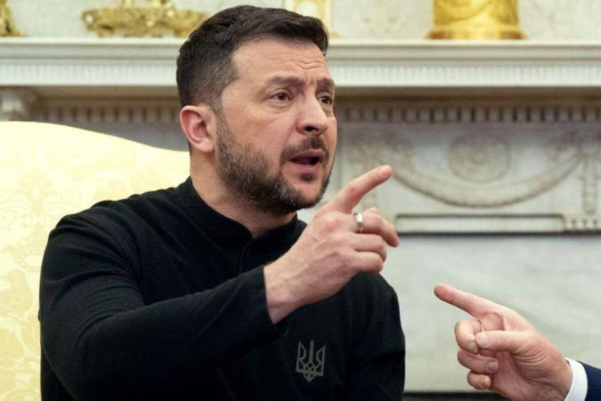 El presidente de Ucrania visitó la Casa Blanca este viernes